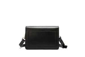 Noblag Luxury Women's Leather Crossbody Shoulder Messenger Bag Black