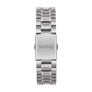 The N-Classic De Noblag Men's Luxury Stainless Steel Watches White Dial 38mm
