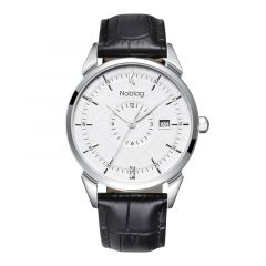 Noblag N-Classic White Dial Dress Men's Watch Stainless 38mm 