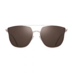 Noblag Klas HCL Gradient Bronze Lenses Aviator Sunglasses For Men And Women 