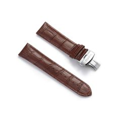 Noblag Luxury 22mm Men’s Brown Leather Watch Straps 
