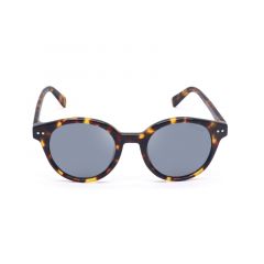 Greg Luxury Sunglasses Havana Frame Grey Nylon Polarized Lenses Unisex