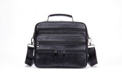 Mex Black Messenger Bags De Noblag Luxury Genuine Leather Crossbody Shoulder Bags For Men