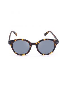 Greg Luxury Sunglasses Havana Frame Grey Nylon Polarized Lenses Unisex