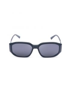 Ken Luxury Sunglasses Unisex De Noblag Black Acetate Frame Black Grey Nylon Lenses