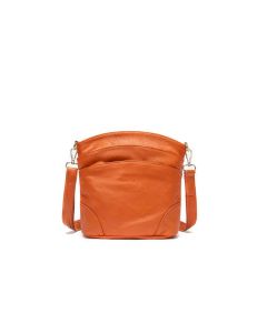 Noblag Luxury Yellow Genuine Leather Women’s Mini Crossbody Shoulder Bag 