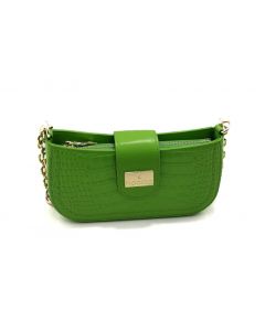 Noblag Luxury  Designer Women's Shoulder Bags Lovitt Green Leather