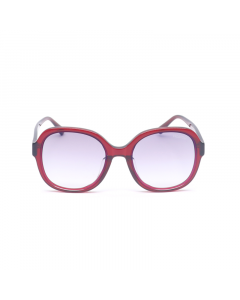 Taya Luxury Oversized Women’s Sunglasses De Noblag 2-Tone Color Red Acetate Nylon Lenses 