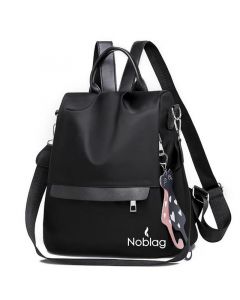 Noblag Luxury Waterproof Medium Women's Backpacks Travel Bag Black